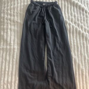 dark gray sweatpants